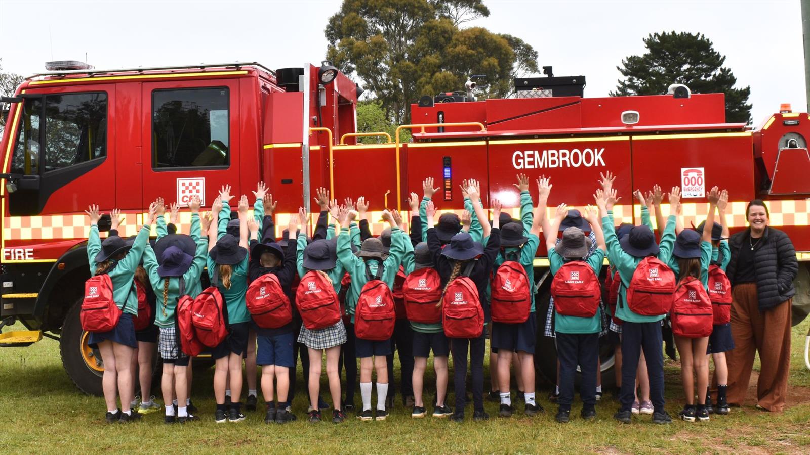 Gembrook Primary School students